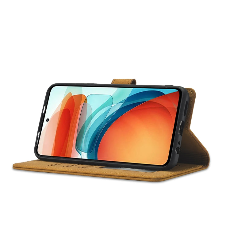 For Xiaomi Redmi Note 10 Frosted Anti-theft Brush Horizontal Flip Leather Case with Holder & Card Slots & Wallet