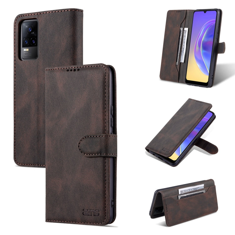 For vivo V21e 4G / Y73 2021 AZNS Dream II Skin Feel PU+TPU Horizontal Flip Leather Case with Holder & Card Slots & Wallet