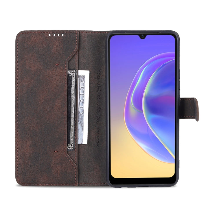 For vivo V21e 4G / Y73 2021 AZNS Dream II Skin Feel PU+TPU Horizontal Flip Leather Case with Holder & Card Slots & Wallet