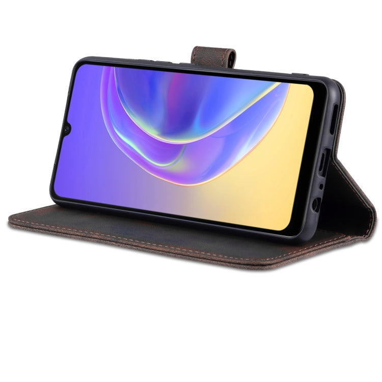 For vivo V21e 4G / Y73 2021 AZNS Dream II Skin Feel PU+TPU Horizontal Flip Leather Case with Holder & Card Slots & Wallet