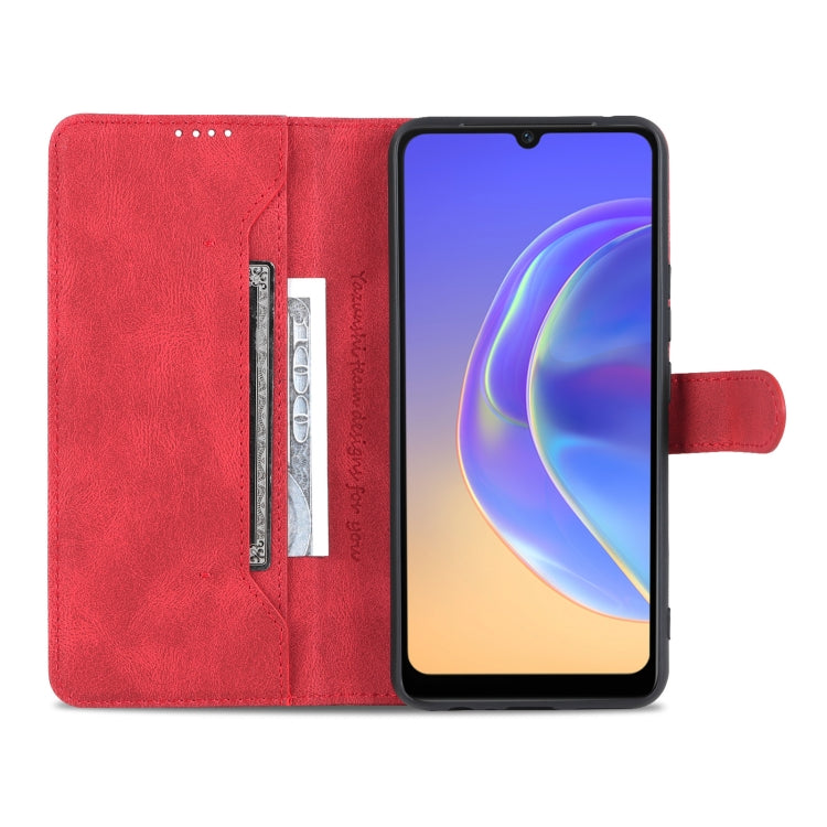For vivo V21e 4G / Y73 2021 AZNS Dream II Skin Feel PU+TPU Horizontal Flip Leather Case with Holder & Card Slots & Wallet