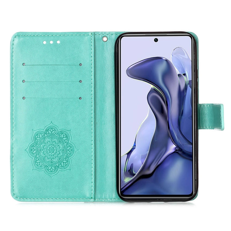 For Xiaomi Mi 11T Dream Catcher Printing Horizontal Flip Leather Case with Holder & Card Slots & Wallet & Lanyard