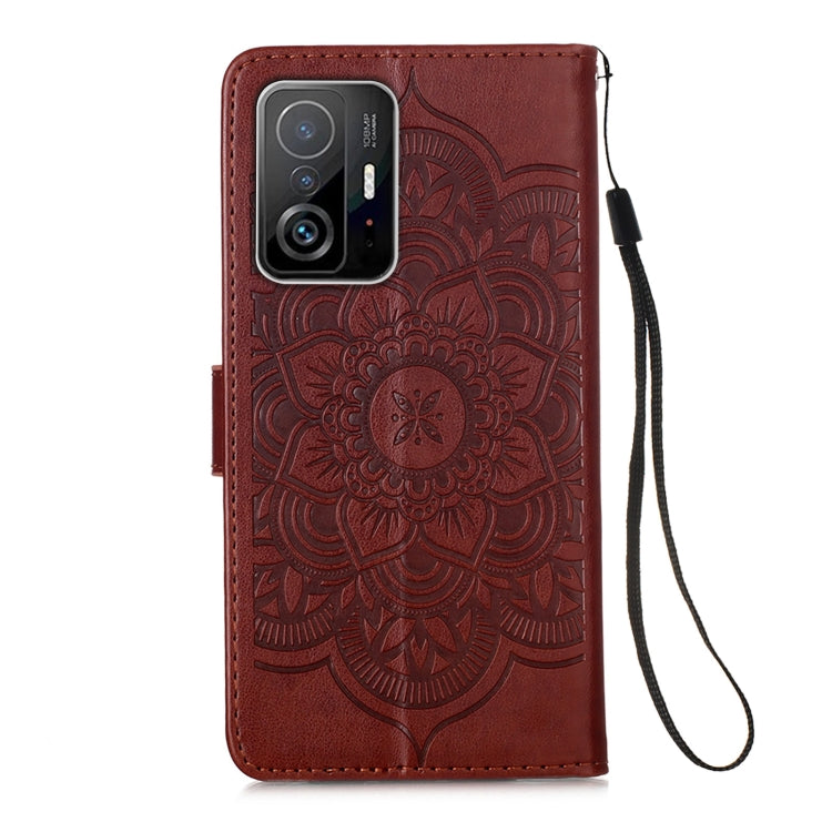 For Xiaomi Mi 11T Dream Catcher Printing Horizontal Flip Leather Case with Holder & Card Slots & Wallet & Lanyard