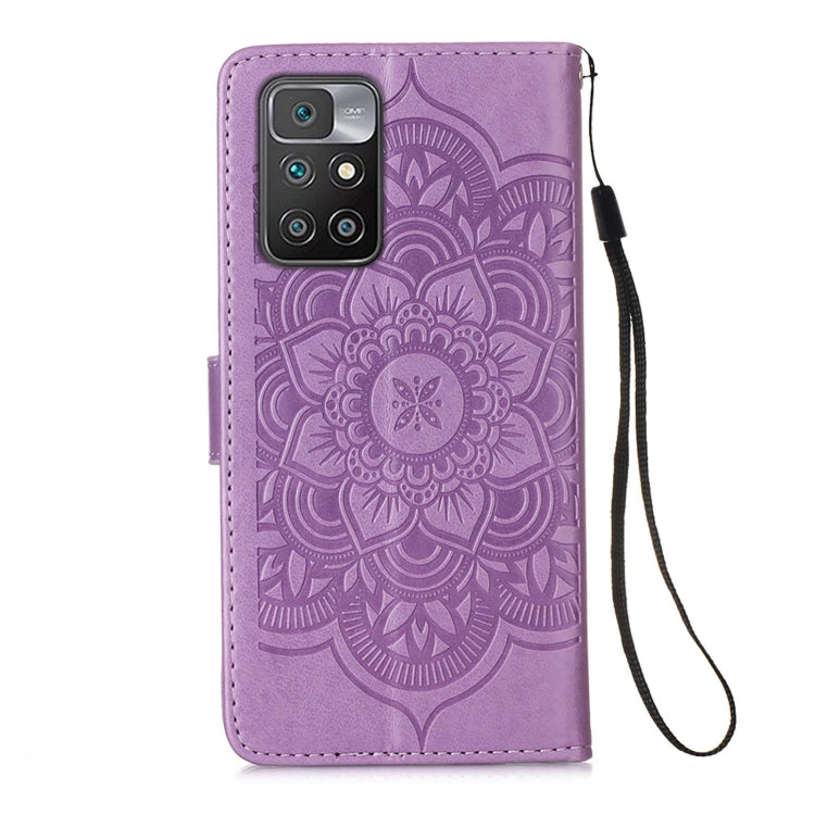 For Xiaomi Redmi 10 Dream Catcher Printing Horizontal Flip Leather Case with Holder & Card Slots & Wallet & Lanyard