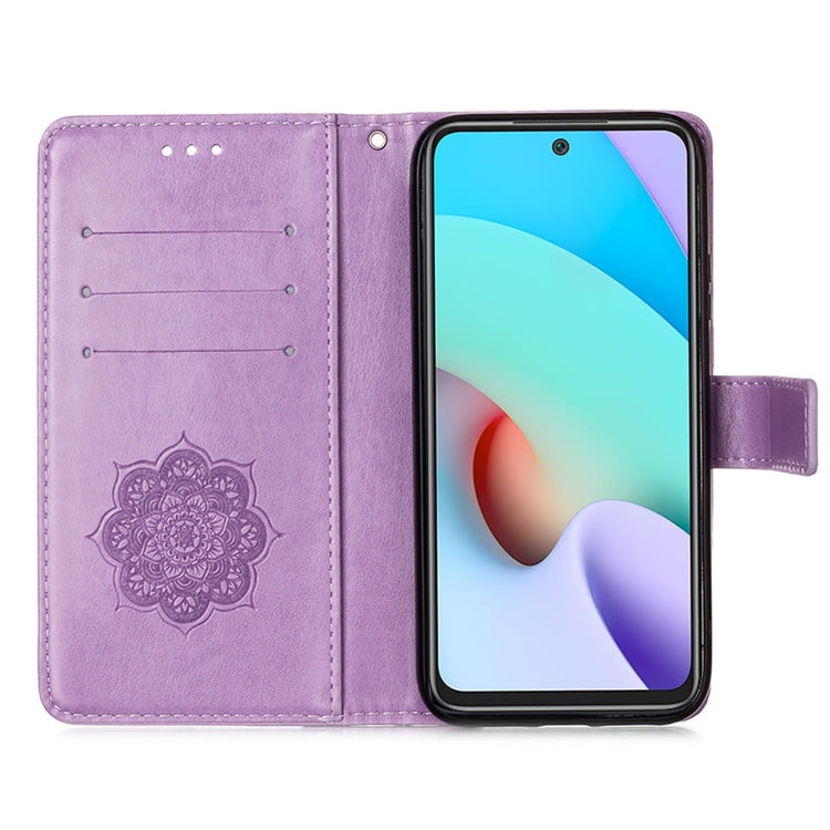 For Xiaomi Redmi 10 Dream Catcher Printing Horizontal Flip Leather Case with Holder & Card Slots & Wallet & Lanyard