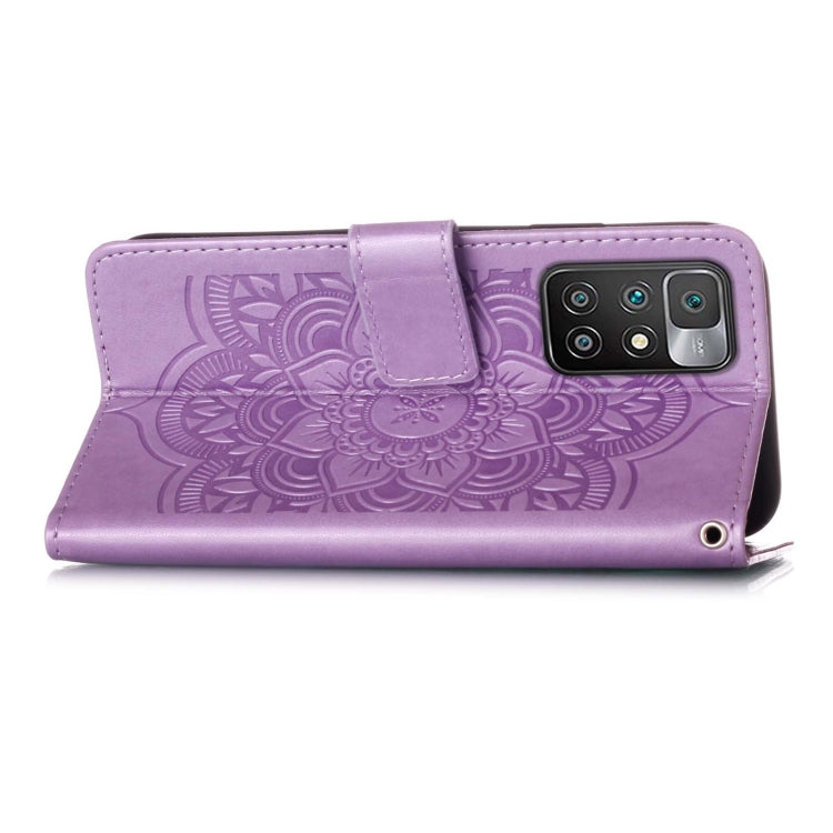 For Xiaomi Redmi 10 Dream Catcher Printing Horizontal Flip Leather Case with Holder & Card Slots & Wallet & Lanyard