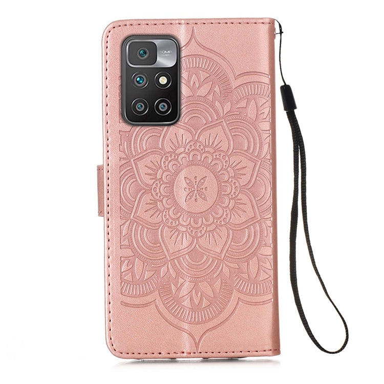 For Xiaomi Redmi 10 Dream Catcher Printing Horizontal Flip Leather Case with Holder & Card Slots & Wallet & Lanyard