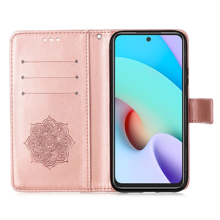 For Xiaomi Redmi 10 Dream Catcher Printing Horizontal Flip Leather Case with Holder & Card Slots & Wallet & Lanyard