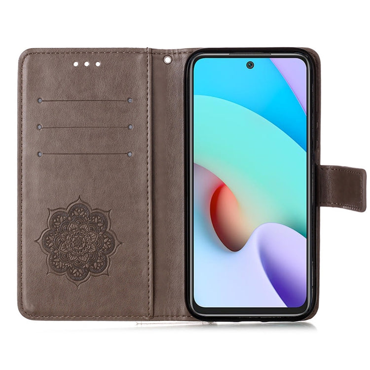 For Xiaomi Redmi 10 Dream Catcher Printing Horizontal Flip Leather Case with Holder & Card Slots & Wallet & Lanyard