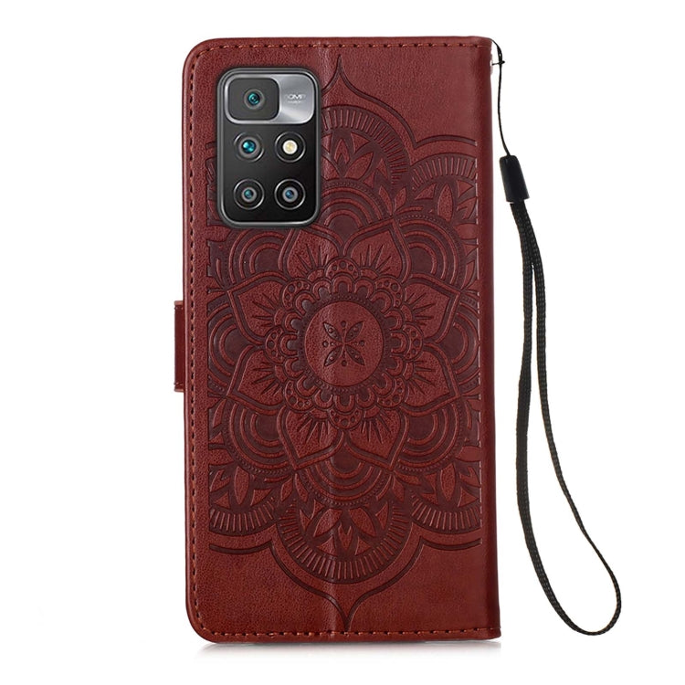 For Xiaomi Redmi 10 Dream Catcher Printing Horizontal Flip Leather Case with Holder & Card Slots & Wallet & Lanyard