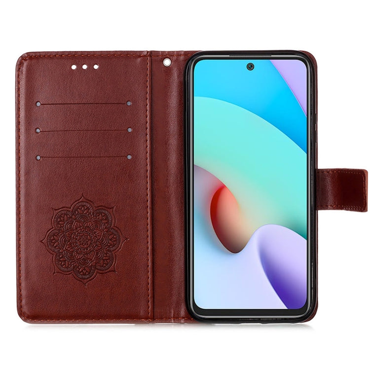 For Xiaomi Redmi 10 Dream Catcher Printing Horizontal Flip Leather Case with Holder & Card Slots & Wallet & Lanyard