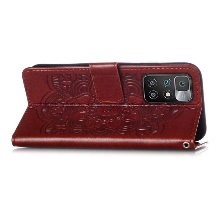 For Xiaomi Redmi 10 Dream Catcher Printing Horizontal Flip Leather Case with Holder & Card Slots & Wallet & Lanyard
