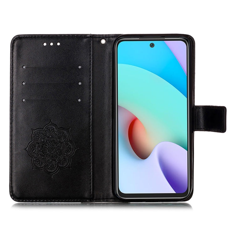 For Xiaomi Redmi 10 Dream Catcher Printing Horizontal Flip Leather Case with Holder & Card Slots & Wallet & Lanyard
