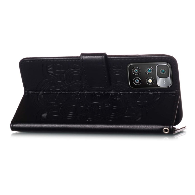 For Xiaomi Redmi 10 Dream Catcher Printing Horizontal Flip Leather Case with Holder & Card Slots & Wallet & Lanyard