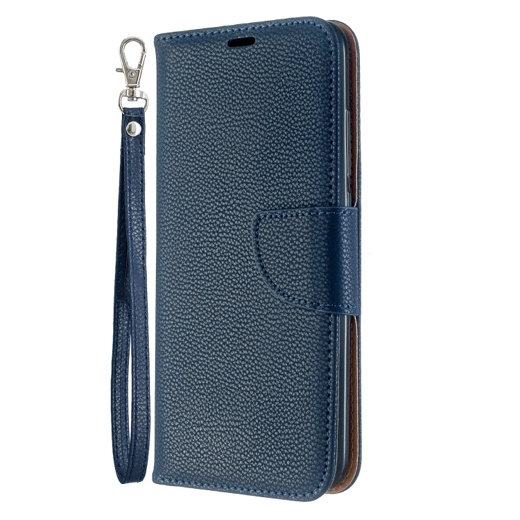 For Xiaomi Redmi 8A Litchi Texture Pure Color Horizontal Flip PU Leather Case with Holder & Card Slots & Wallet & Lanyard
