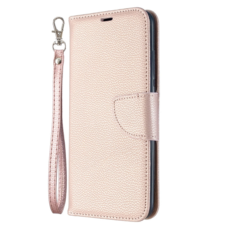 For Xiaomi Redmi 8A Litchi Texture Pure Color Horizontal Flip PU Leather Case with Holder & Card Slots & Wallet & Lanyard