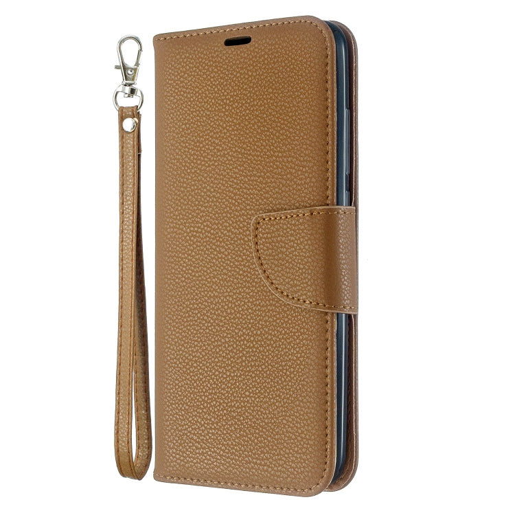 For Xiaomi Redmi 8A Litchi Texture Pure Color Horizontal Flip PU Leather Case with Holder & Card Slots & Wallet & Lanyard