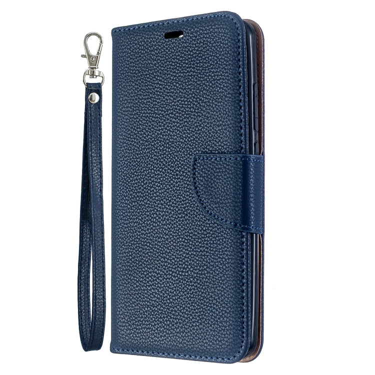 For Xiaomi Redmi 8 Litchi Texture Pure Color Horizontal Flip PU Leather Case with Holder & Card Slots & Wallet & Lanyard