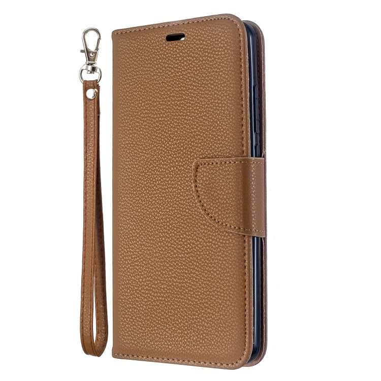 For Xiaomi Redmi 8 Litchi Texture Pure Color Horizontal Flip PU Leather Case with Holder & Card Slots & Wallet & Lanyard
