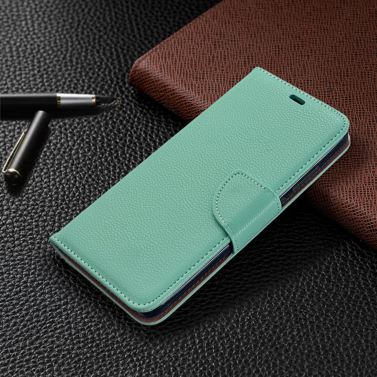 For Xiaomi Redmi 8 Litchi Texture Pure Color Horizontal Flip PU Leather Case with Holder & Card Slots & Wallet & Lanyard