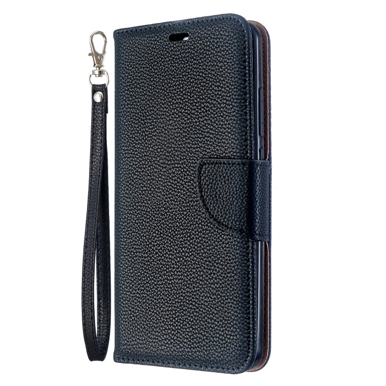 For Xiaomi Redmi 8 Litchi Texture Pure Color Horizontal Flip PU Leather Case with Holder & Card Slots & Wallet & Lanyard