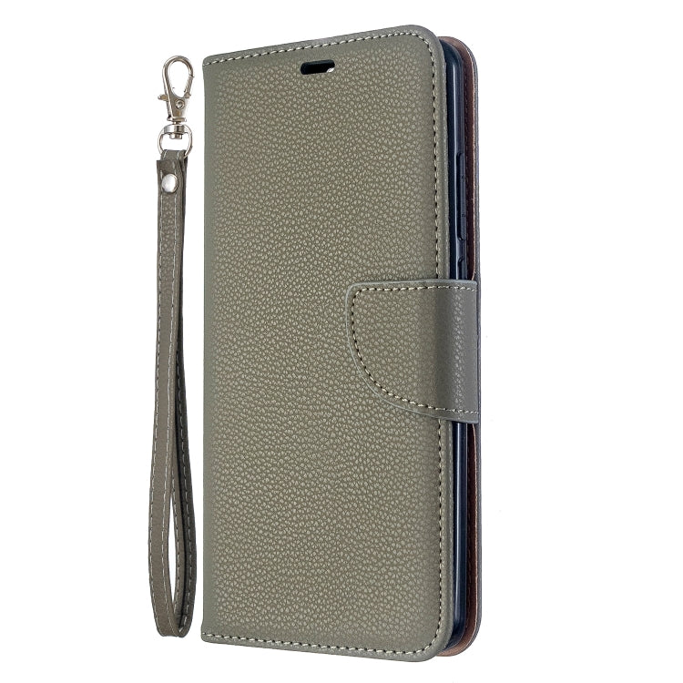 For Xiaomi Redmi 8 Litchi Texture Pure Color Horizontal Flip PU Leather Case with Holder & Card Slots & Wallet & Lanyard