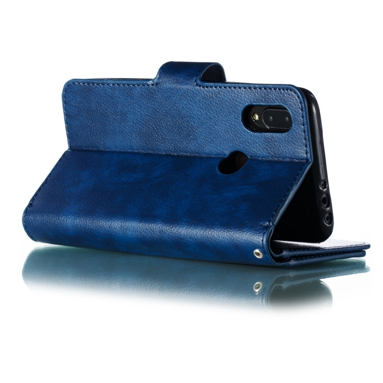 For Xiaomi Redmi 7 Litchi Texture Horizontal Flip Leather Case, with Nine Card Slots & Wallet & Photo Frame