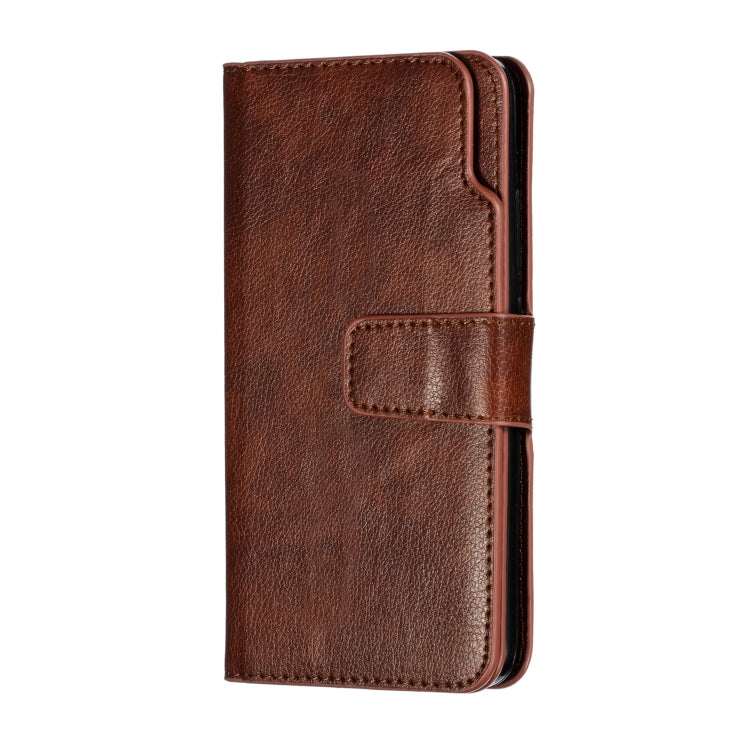 For Xiaomi Redmi 7 Litchi Texture Horizontal Flip Leather Case, with Nine Card Slots & Wallet & Photo Frame