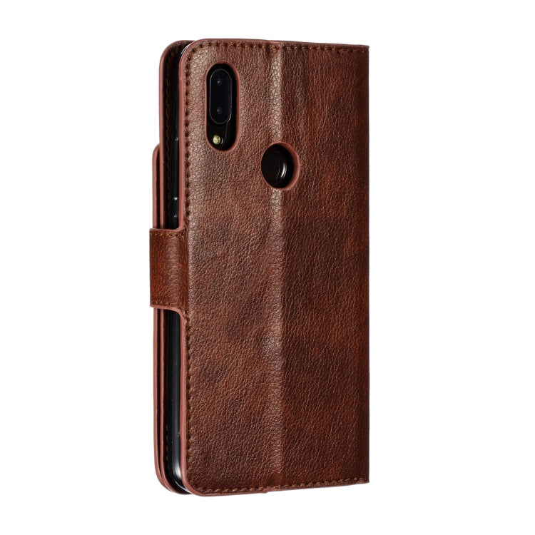 For Xiaomi Redmi 7 Litchi Texture Horizontal Flip Leather Case, with Nine Card Slots & Wallet & Photo Frame