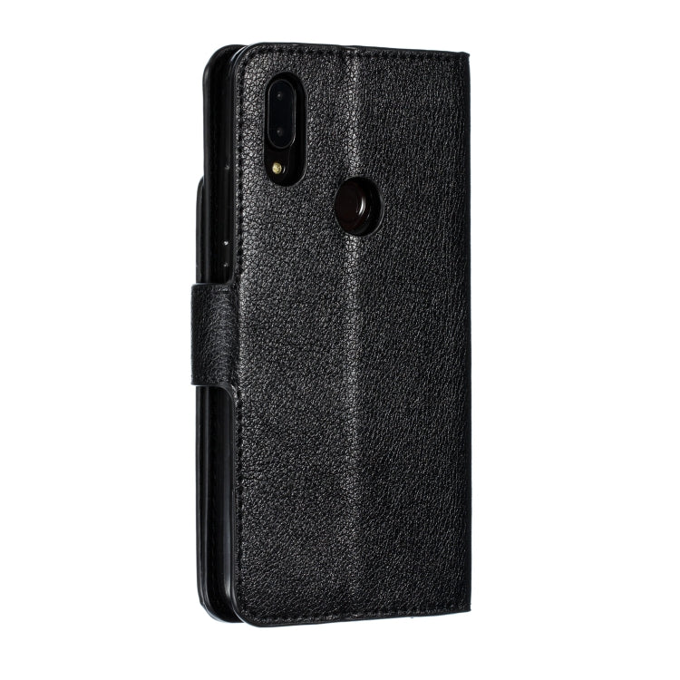 For Xiaomi Redmi 7 Litchi Texture Horizontal Flip Leather Case, with Nine Card Slots & Wallet & Photo Frame