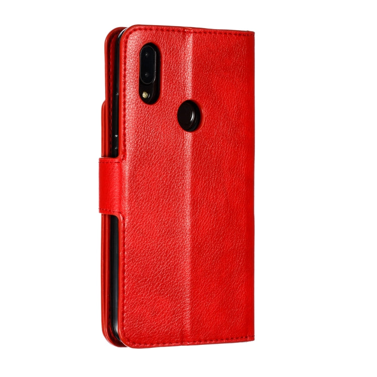 For Xiaomi Redmi 7 Litchi Texture Horizontal Flip Leather Case, with Nine Card Slots & Wallet & Photo Frame