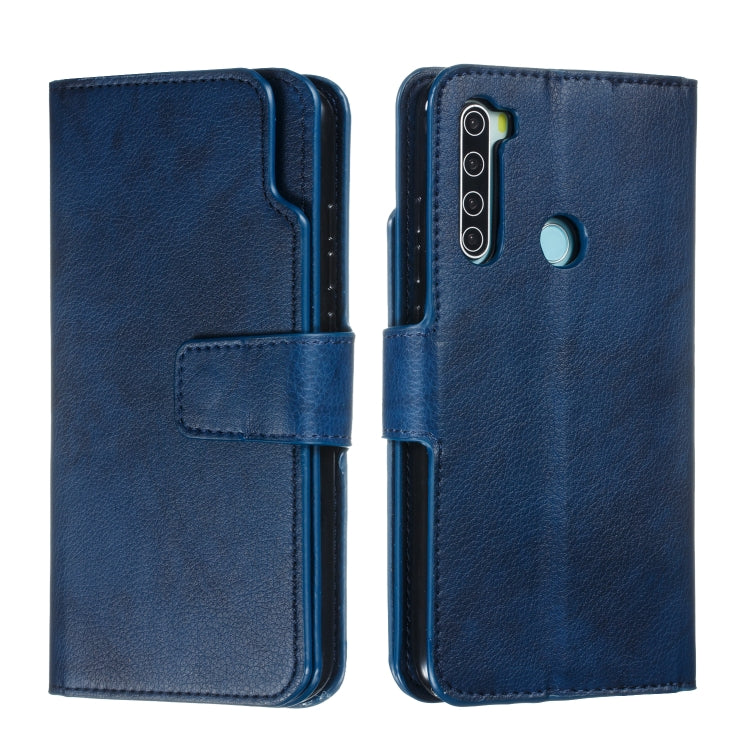 For Xiaomi Redmi Note 8 Litchi Texture Horizontal Flip Leather Case, with Nine Card Slots & Wallet & Photo Frame