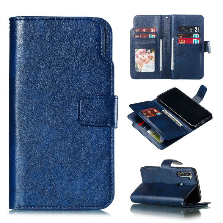 For Xiaomi Redmi Note 8 Litchi Texture Horizontal Flip Leather Case, with Nine Card Slots & Wallet & Photo Frame