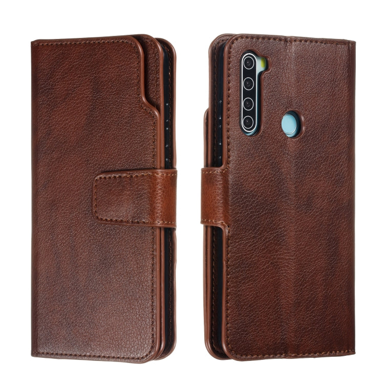For Xiaomi Redmi Note 8 Litchi Texture Horizontal Flip Leather Case, with Nine Card Slots & Wallet & Photo Frame