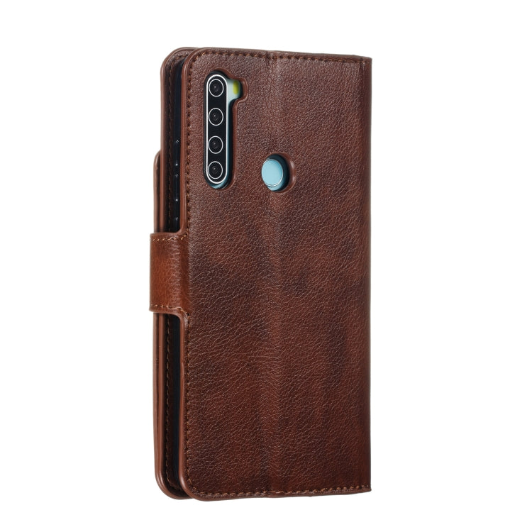 For Xiaomi Redmi Note 8 Litchi Texture Horizontal Flip Leather Case, with Nine Card Slots & Wallet & Photo Frame