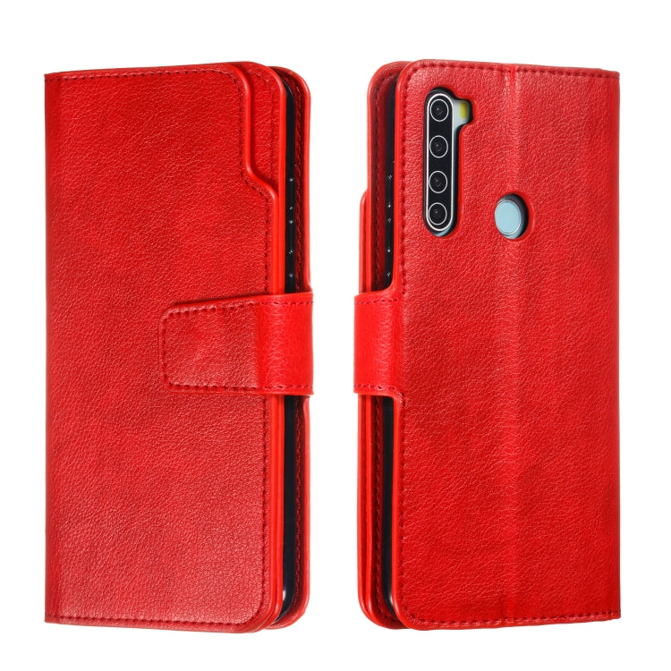 For Xiaomi Redmi Note 8 Litchi Texture Horizontal Flip Leather Case, with Nine Card Slots & Wallet & Photo Frame