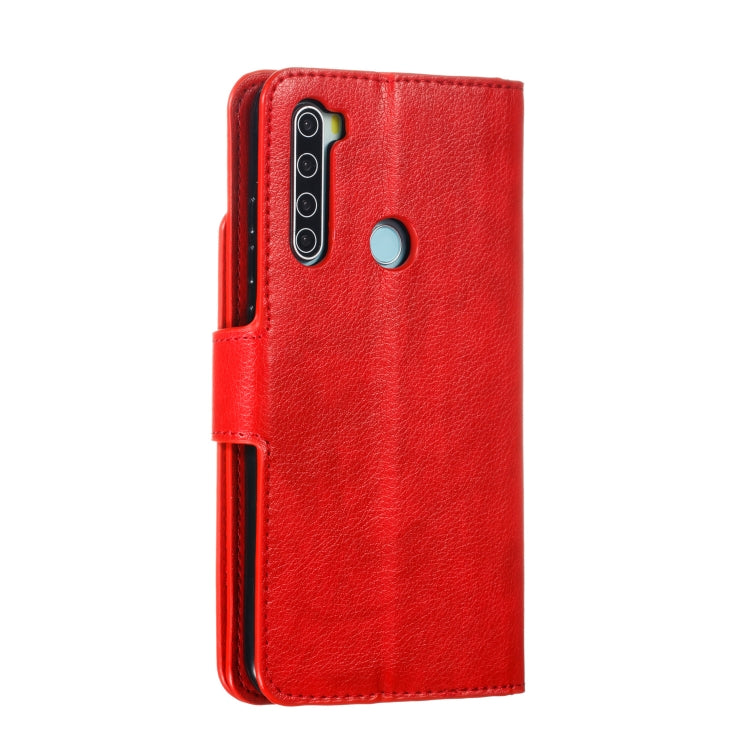 For Xiaomi Redmi Note 8 Litchi Texture Horizontal Flip Leather Case, with Nine Card Slots & Wallet & Photo Frame