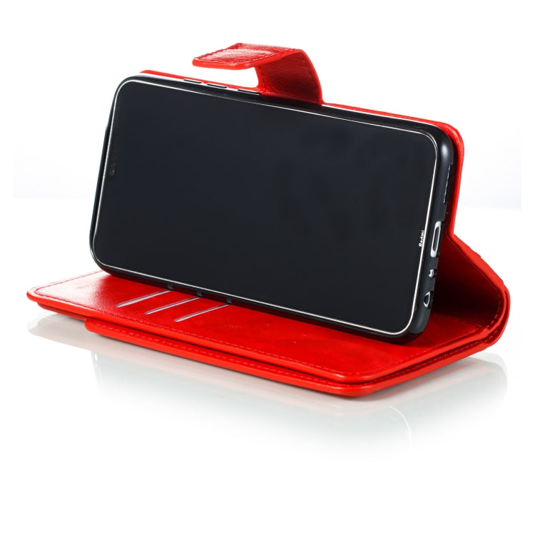 For Xiaomi Redmi Note 8 Litchi Texture Horizontal Flip Leather Case, with Nine Card Slots & Wallet & Photo Frame