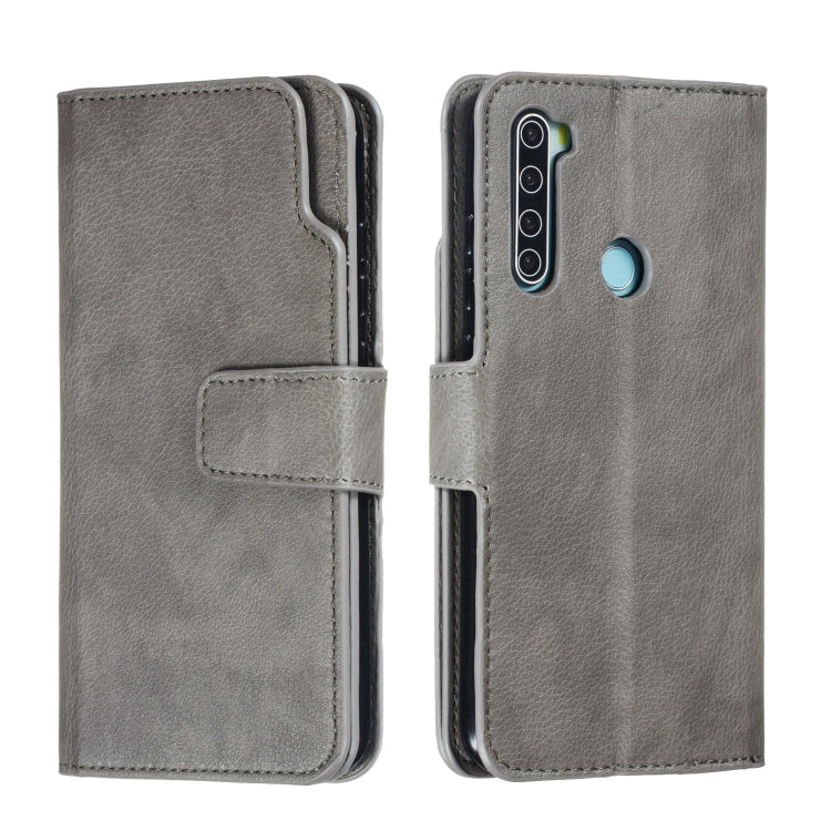 For Xiaomi Redmi Note 8 Litchi Texture Horizontal Flip Leather Case, with Nine Card Slots & Wallet & Photo Frame