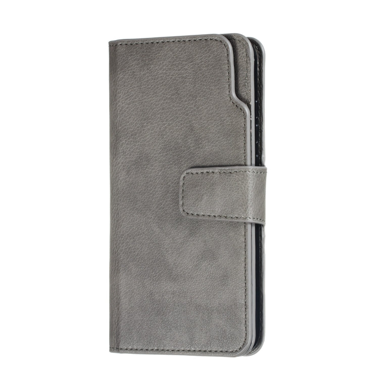 For Xiaomi Redmi Note 8 Litchi Texture Horizontal Flip Leather Case, with Nine Card Slots & Wallet & Photo Frame