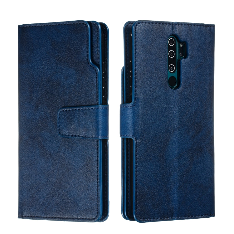 For Xiaomi Redmi Note 8 Pro Litchi Texture Horizontal Flip Leather Case, with Nine Card Slots & Wallet & Photo Frame