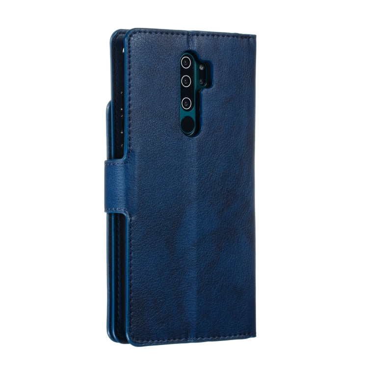 For Xiaomi Redmi Note 8 Pro Litchi Texture Horizontal Flip Leather Case, with Nine Card Slots & Wallet & Photo Frame