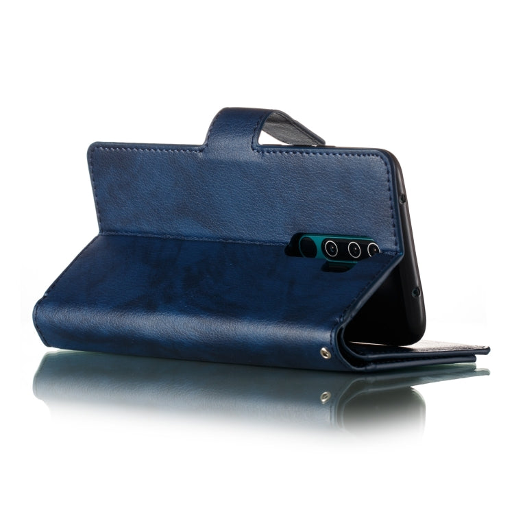 For Xiaomi Redmi Note 8 Pro Litchi Texture Horizontal Flip Leather Case, with Nine Card Slots & Wallet & Photo Frame