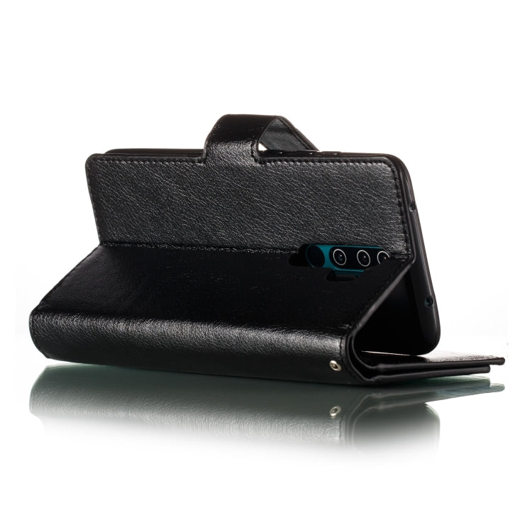 For Xiaomi Redmi Note 8 Pro Litchi Texture Horizontal Flip Leather Case, with Nine Card Slots & Wallet & Photo Frame