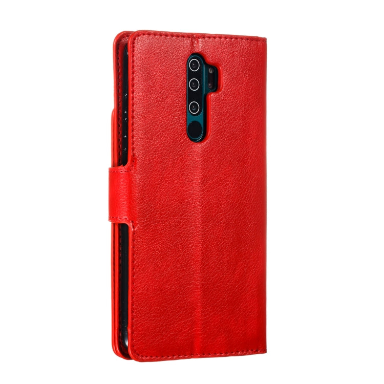 For Xiaomi Redmi Note 8 Pro Litchi Texture Horizontal Flip Leather Case, with Nine Card Slots & Wallet & Photo Frame