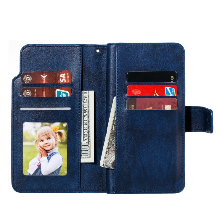 For Xiaomi Mi CC9 Litchi Texture Horizontal Flip Leather Case, with Nine Card Slots & Wallet & Photo Frame