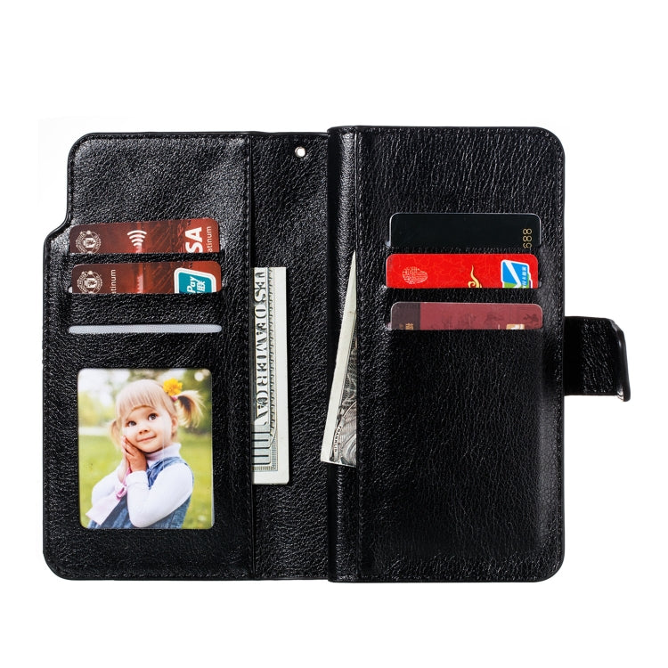 For Xiaomi Mi CC9 Litchi Texture Horizontal Flip Leather Case, with Nine Card Slots & Wallet & Photo Frame