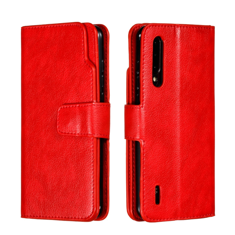 For Xiaomi Mi CC9 Litchi Texture Horizontal Flip Leather Case, with Nine Card Slots & Wallet & Photo Frame
