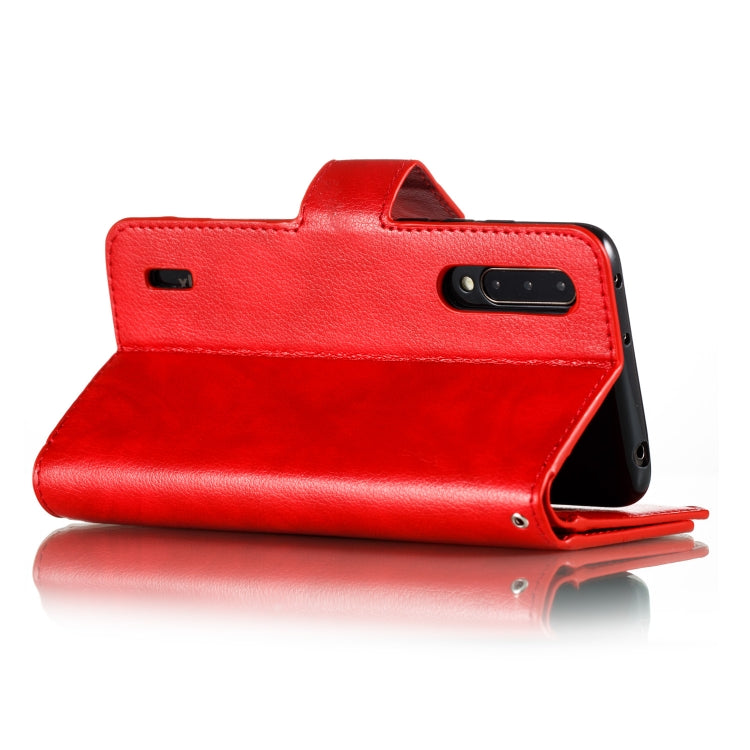 For Xiaomi Mi CC9 Litchi Texture Horizontal Flip Leather Case, with Nine Card Slots & Wallet & Photo Frame