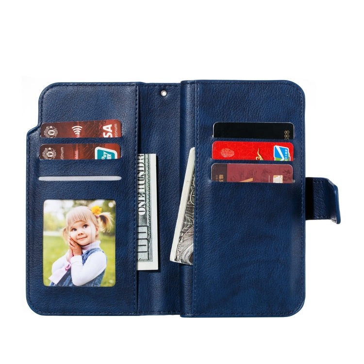 For Xiaomi Mi CC9e Litchi Texture Horizontal Flip Leather Case, with Nine Card Slots & Wallet & Photo Frame